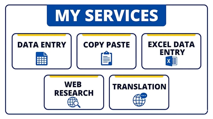 do data entry, excel data entry, copy paste and web research