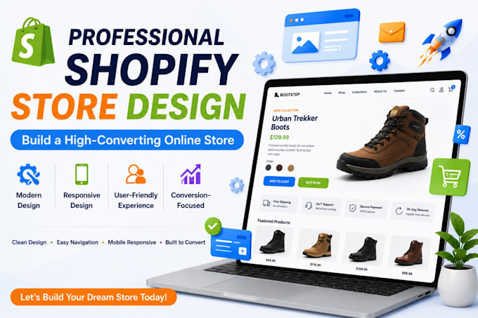 redesign, clone and copy shopify store design