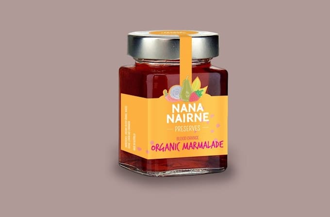 design packaging pouch label design for your product