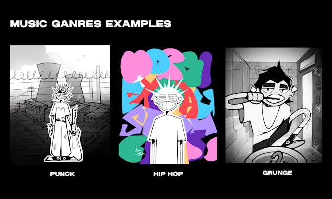 design a unic album cover art