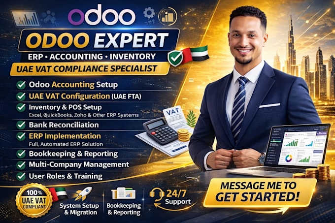 build and customize odoo erp, ecommerce website and SEO