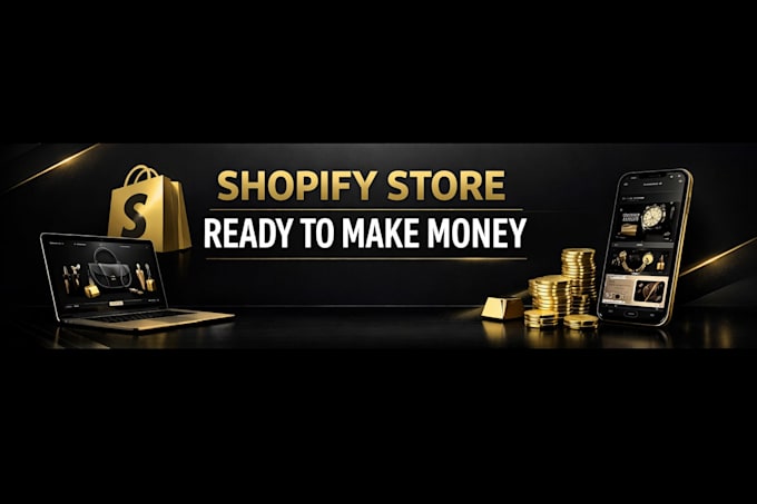 build a high converting shopify store ready to make money