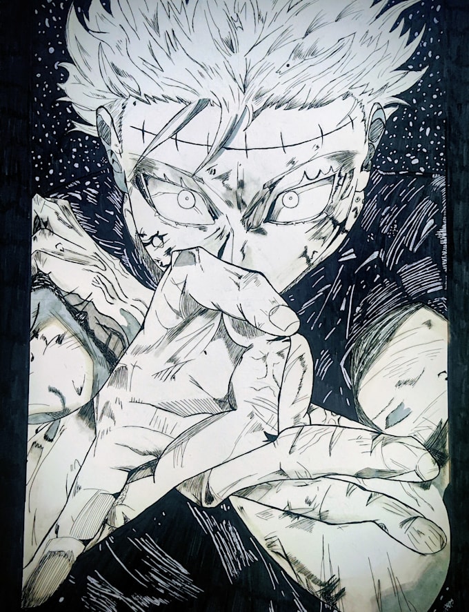 anime and manga style drawing