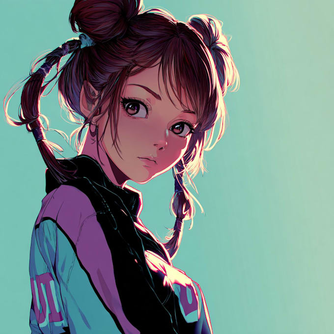 design custom anime or game style characters