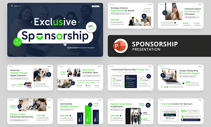do powerpoint pitch deck design sponsorship proposal branded sponsorship deck