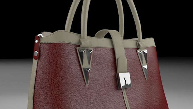 design custom 3d bag, tote bag, backpack, 3d handbag and bag product animation