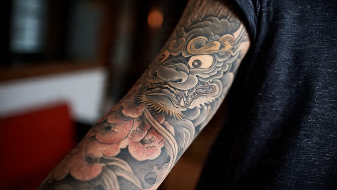 create amazing japanese oriental tattoo