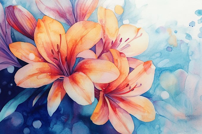 draw a watercolor illustration