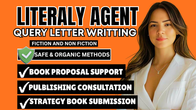 find top active literary agent write query letters, synopsis for submission