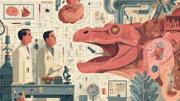 draw medical illustrations and diagrams