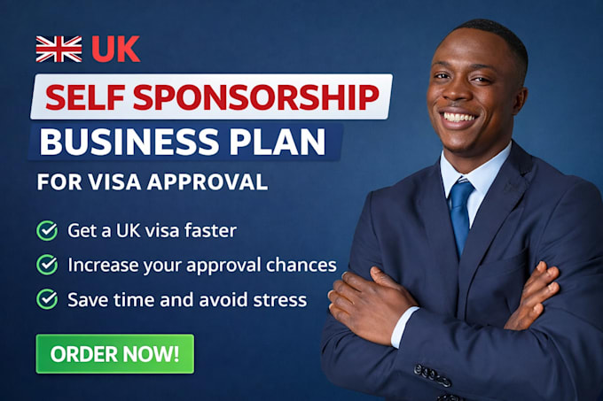 write UK compliant business plan for visa approval
