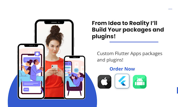 develop flutter dart packages and plugins for you