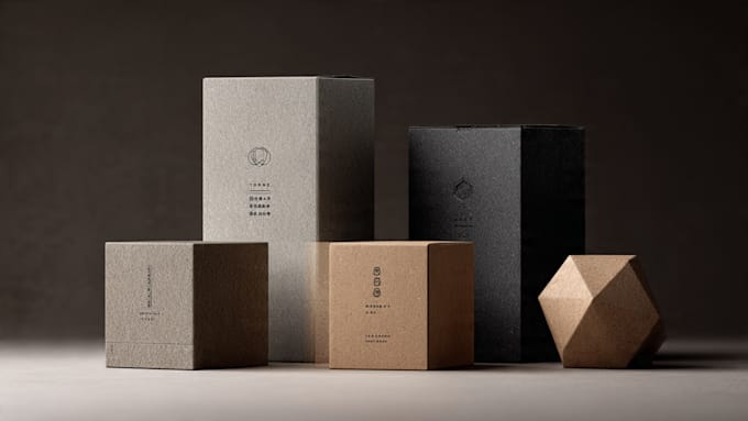 do modern minimalist box packaging design