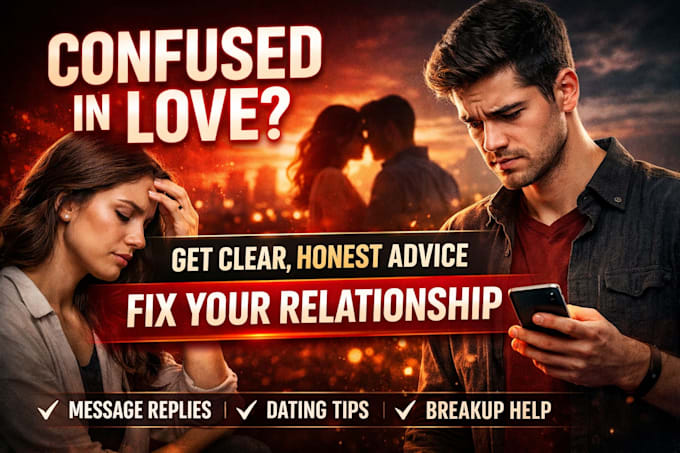 provide expert relationship advice and dating coach