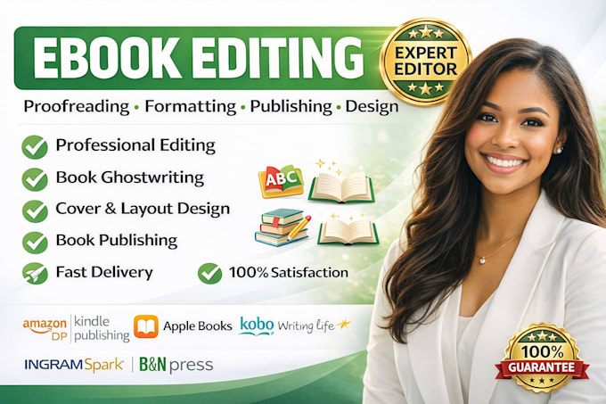 book editing manuscript formatting, developmental book editor, kdp ebook writer