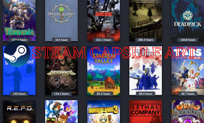 Steam Ga Do steam capsule, game banner or poster, steam cover art, rpg steam ...