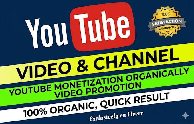 do youtube channel promotion complete channel monetization subscription grow