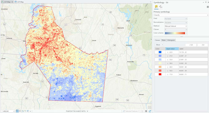 be you gis analyst for raster data