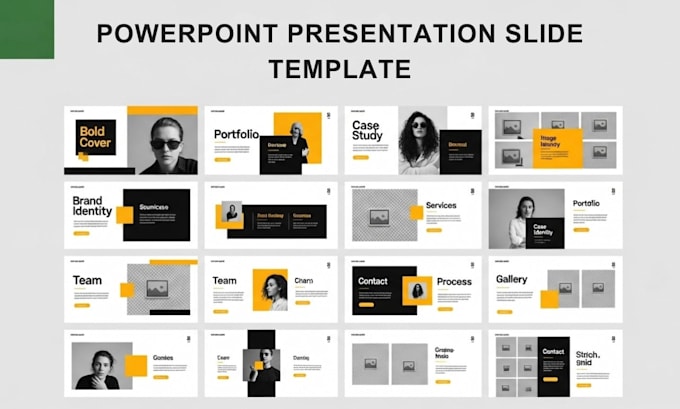 do powerpoint presentation design, powerpoint template investor pitch deck