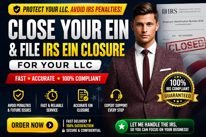 close your ein and file irs ein closure for your llc to avoid penalties fast