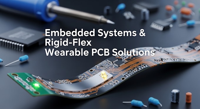 design embedded systems, rigid flex  and wearable pcb solutions