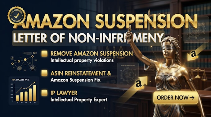 draft non infringement letter and analyze amazon patent search