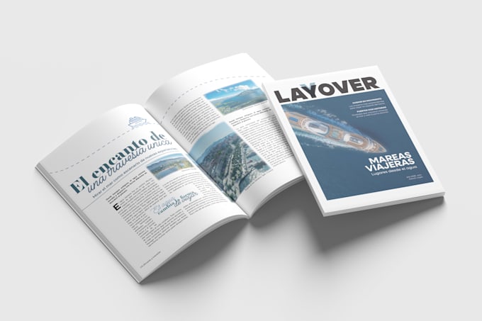 professional editorial layouts for magazines and books