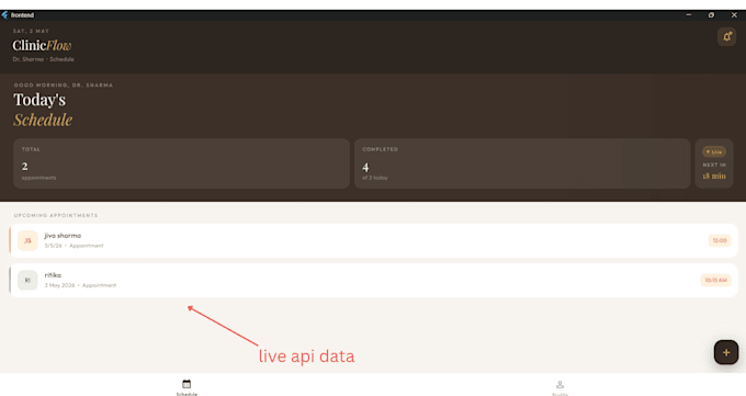 flutter API integration and bug fixing