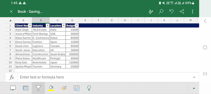 do accurate data entry excel, web research, and work