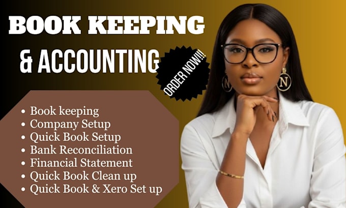 do quickbook setup bookkeeping financial statement and tax support