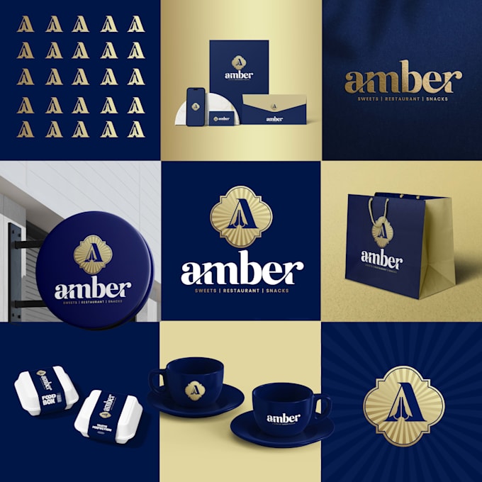 design business logo and complete branding identity