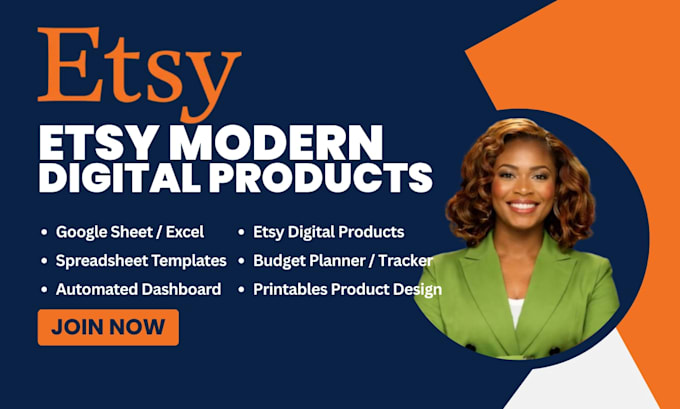 create etsy digital products custom excel spreadsheet google sheet template