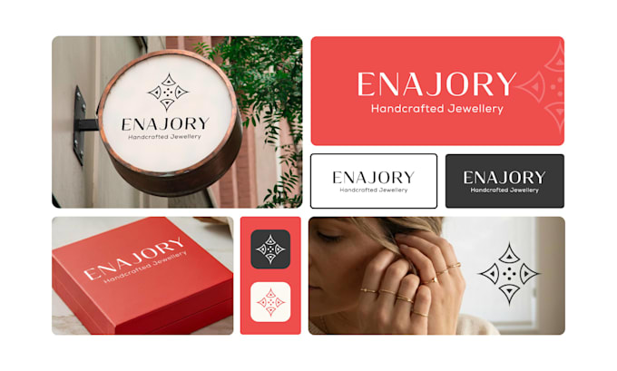 design a modern typography or text based logo for your brand