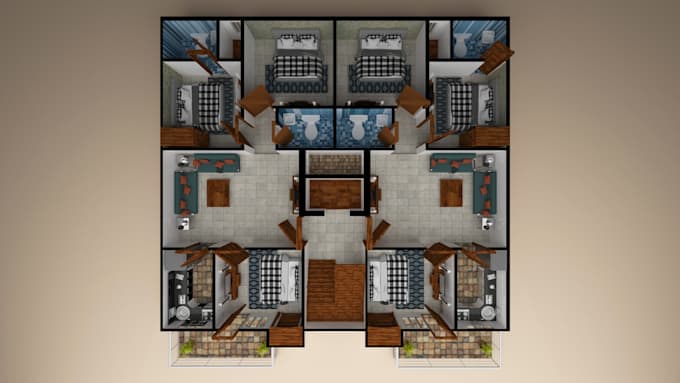 draw floor plan in autocad