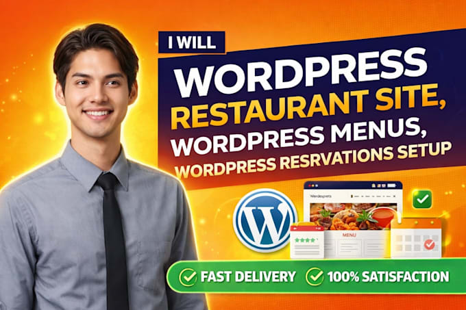 wordpress restaurant site, wordpress menus, wordpress reservations setup