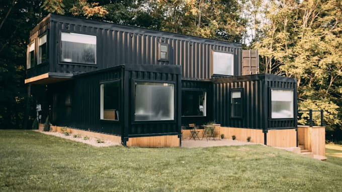 create modified shipping containers