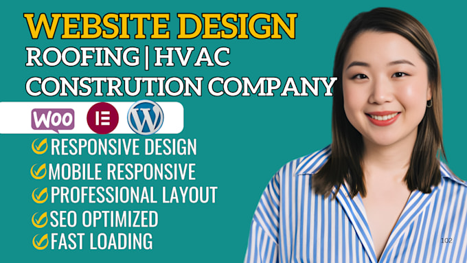 do seo hvac contractor wordpress website for plumbing roofing and construction