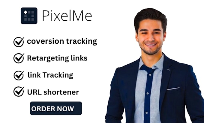 setup pixelme coversion tracking pixelme URL shortener pixelme retargeting links
