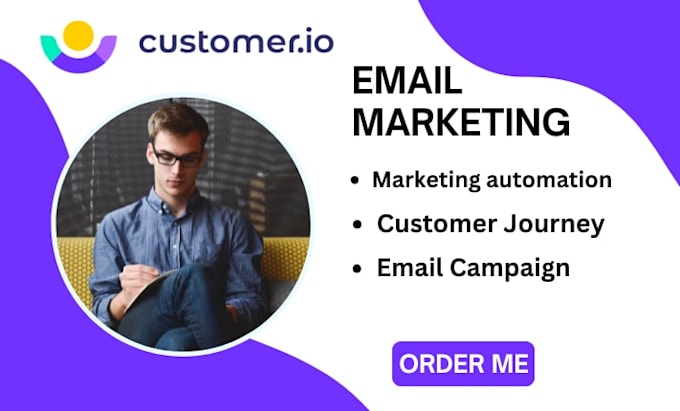 setup customer io email automation customer io customer journey email workflow