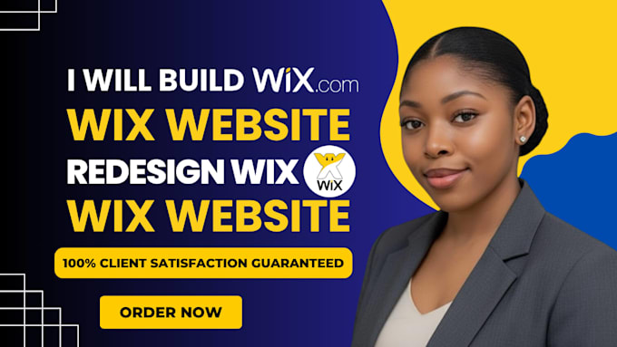 rebuild wix website design, redesign wix website, online store, wix developer