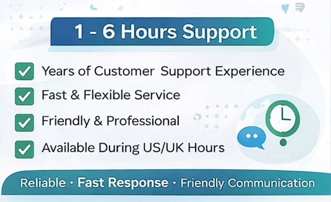 provide professional email and chat customer