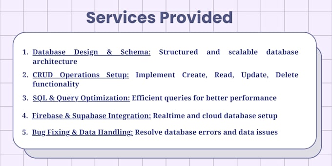 design a scalable, secure and high performance database