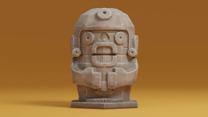 create stylized 3d props and pbr game assets