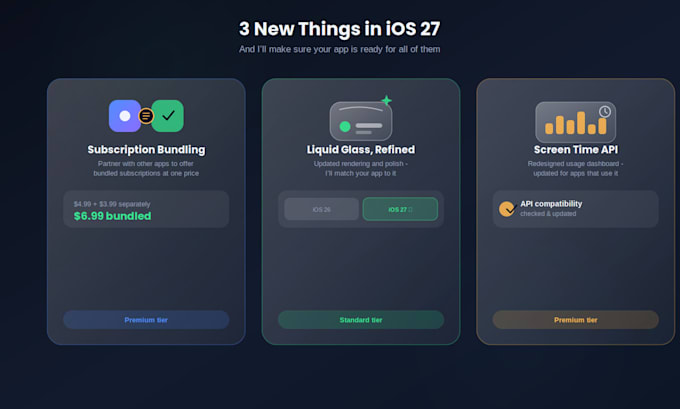update and prepare your ios app for ios 27