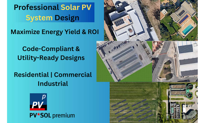 deliver solar pv system design within 12h with pvsol report