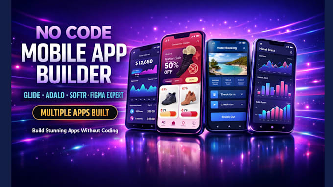 build glide webapp using glide, adalo, softr, glide portals  adalo dashboards