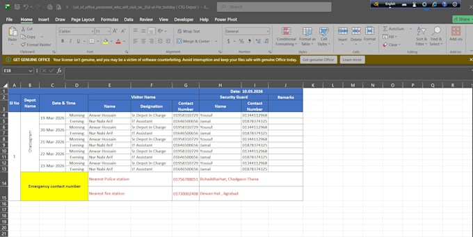 professional excel data cleanup service