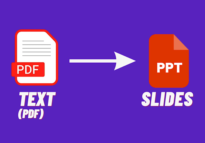 turn your PDF text into professional presentation slides