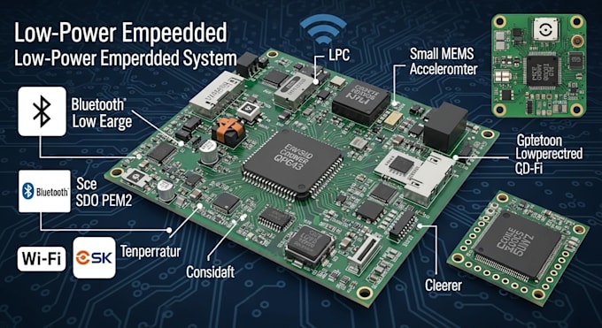 design low power pcb, circuit, simulation and 3d enclosure for embedded systems