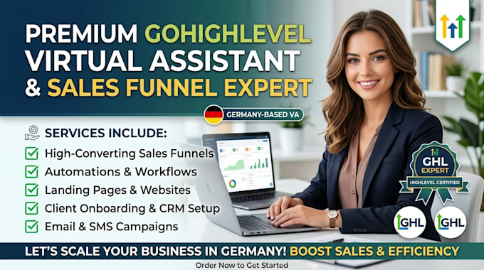 germany gohighlevel virtual assistant gohighlevel sales funnel highlevel expert